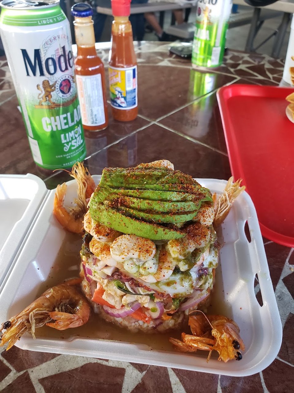 Pastel De Mariscos