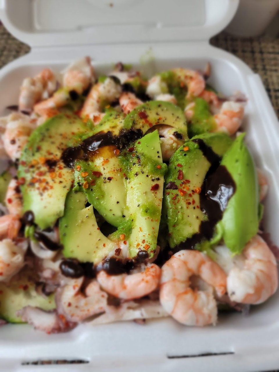 Shrimp and Octopus Botana